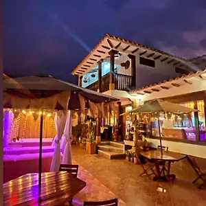 La Casa De Flores , Villa de Leyva Colombia